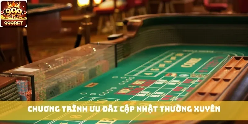 Chương trình ưu đãi cập nhật thường xuyên